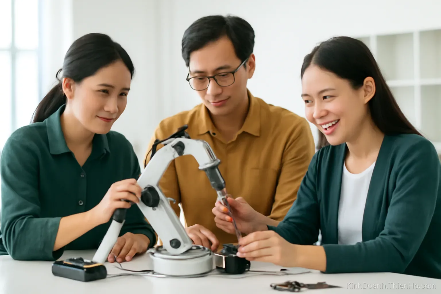 Làm robot ở Việt Nam: phần nào làm được, phần nào phải nhập