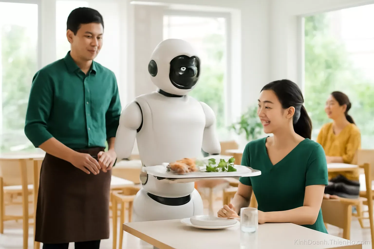 Robot trong nhà hàng và khách sạn: chỗ nó hợp và chỗ nó chỉ là đồ trưng bày